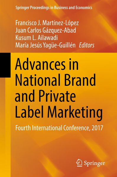 Produktbild: Advances in National Brand and Private Label Marketing