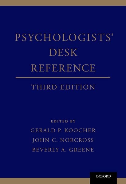 Produktbild: Psychologists' Desk Reference