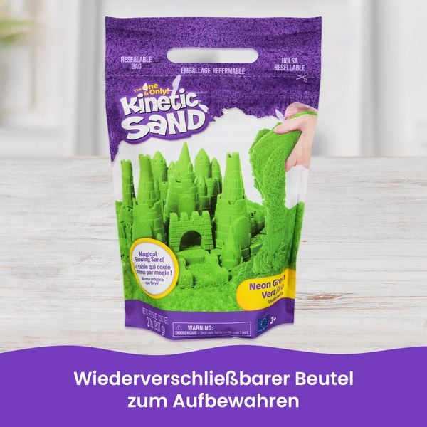 Produktbild: Kinetic Sand 907 g Beutel gr&uuml;n