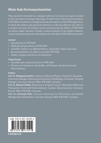 Produktbild: Whole-Body Electromyostimulation