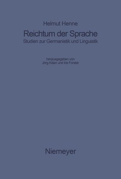 Produktbild: Reichtum der Sprache