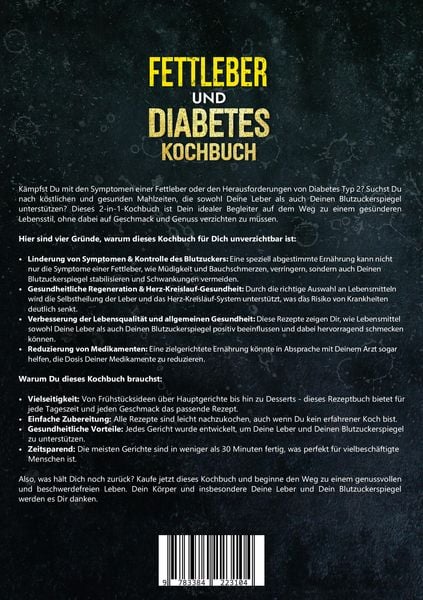Produktbild: Fettleber und Diabetes Kochbuch