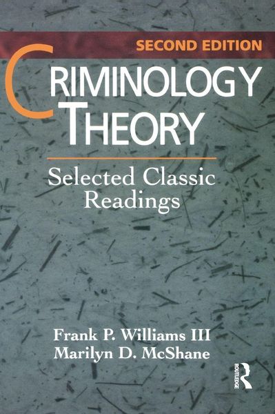 Produktbild: Criminology Theory