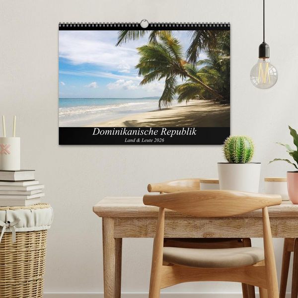 Produktbild: Dominikanische Republik Land & Leute (Wandkalender 2026 DIN A3 quer), CALVENDO Monatskalender