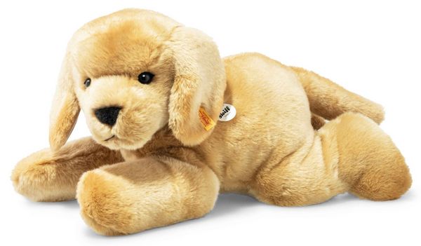 Produktbild: Steiff 067433 - Heavenly Hugs Henny Hund, mit F&uuml;llstoff mit Memory-Effekt, liegend, beige, Pl&uuml;sch, 50 cm