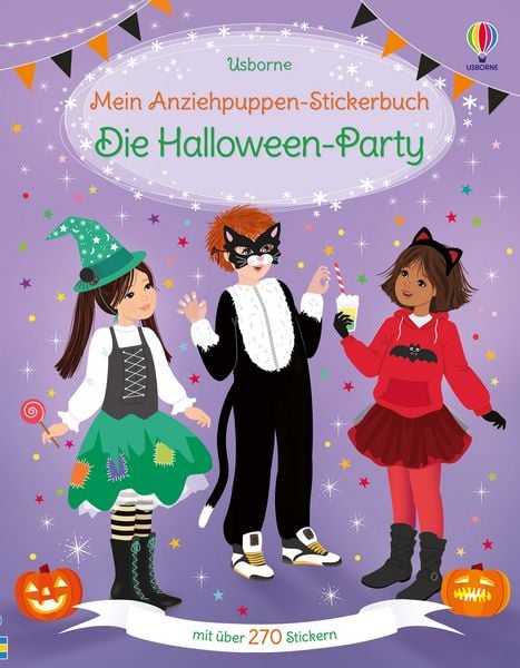 Produktbild: Mein Anziehpuppen-Stickerbuch: Die Halloween-Party