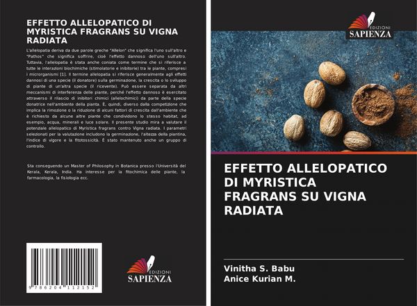 Produktbild: Effetto Allelopatico Di Myristica Fragrans Su Vigna Radiata