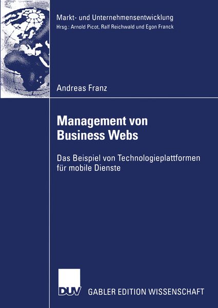 Produktbild: Management von Business Webs