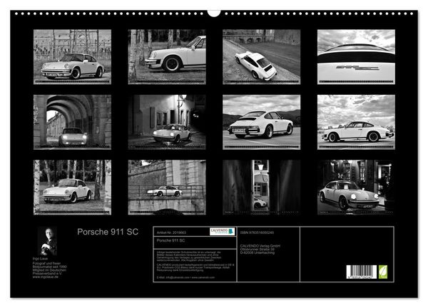 Produktbild: Porsche 911 SC (Wandkalender 2026 DIN A2 quer), CALVENDO Monatskalender