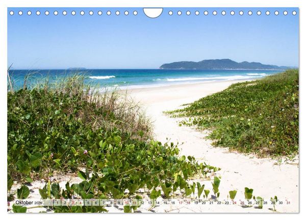 Produktbild: Brasilien - Von Rio nach Florian&oacute;polis (Wandkalender 2026 DIN A4 quer), CALVENDO Monatskalender