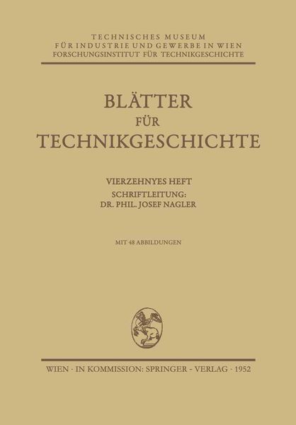 Produktbild: Bl&auml;tter f&uuml;r Technikgeschichte