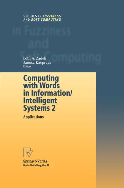 Produktbild: Computing with Words in Information/Intelligent Systems 2