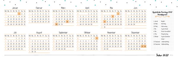 Produktbild: Der Kita-Tischkalender 2027/28