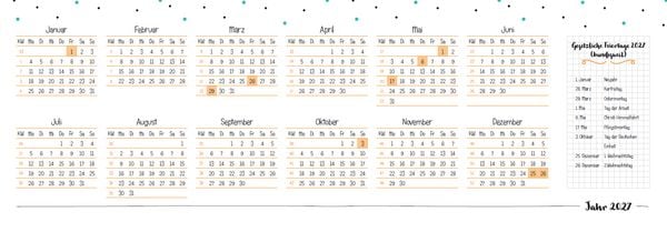 Produktbild: Der Kita-Tischkalender 2027/28