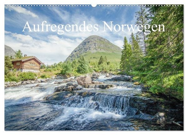 Produktbild: Aufregendes Norwegen (Wandkalender 2026 DIN A2 quer), CALVENDO Monatskalender