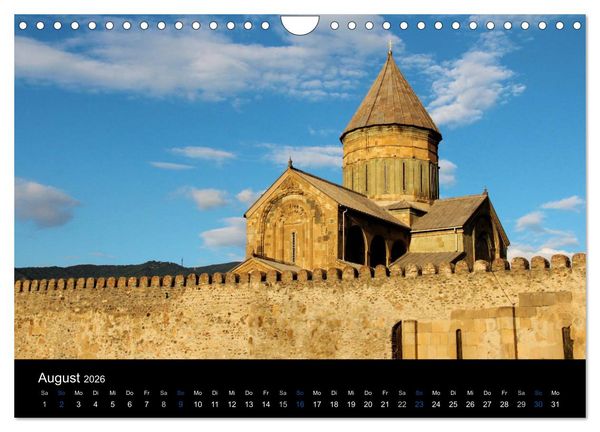 Produktbild: Georgien (Wandkalender 2026 DIN A4 quer), CALVENDO Monatskalender