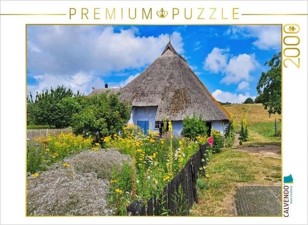 CALVENDO Puzzle Das historische Pfarrwitwenhaus in Groß Zicker | 2000 Teile Lege-Größe 90 × 67 cm Foto-Puzzle für glückliche Stunden
