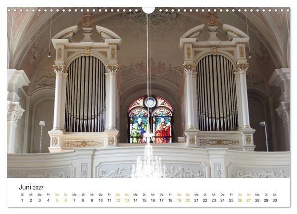 Produktbild: Fantastische Welt der Orgeln (Wandkalender 2027 DIN A3 quer), CALVENDO Monatskalender