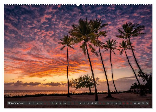 Produktbild: Karibu Sansibar (hochwertiger Premium Wandkalender 2026 DIN A2 quer), Kunstdruck in Hochglanz