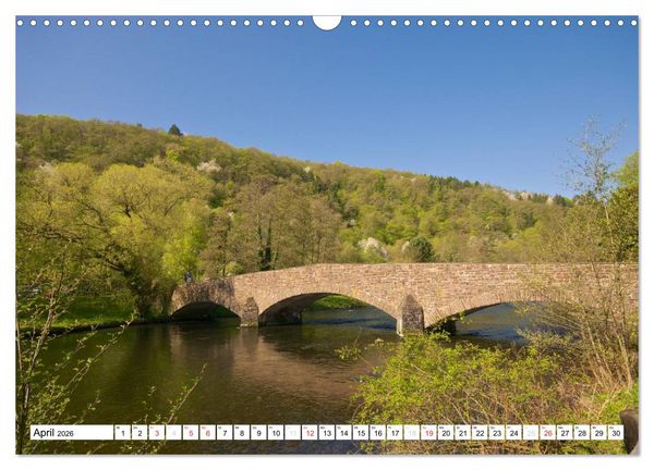 Produktbild: B&auml;che, Fl&uuml;sse, Seen - Wasser in der Eifel (Wandkalender 2026 DIN A3 quer), CALVENDO Monatskalender