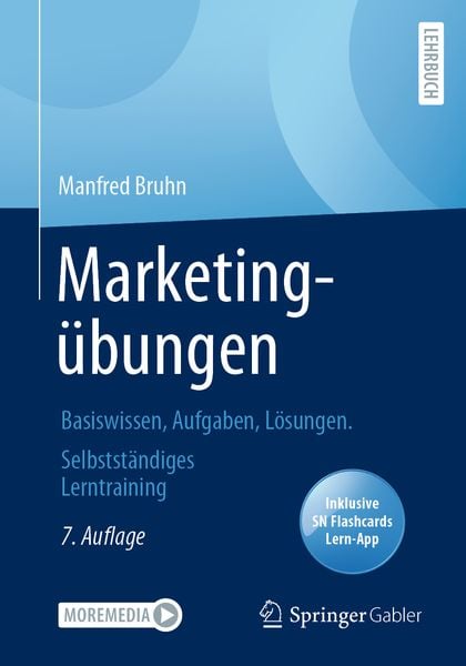 Marketingübungen, Set von Manfred Bruhn, Springer Fachmedien Wiesbaden GmbH, 978-3-658-37424-2