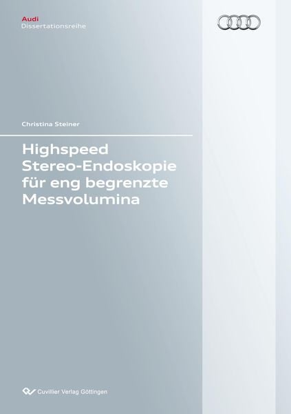 Produktbild: Highspeed Stereo-Endoskopie f&uuml;r eng begrenzte Messvolumina