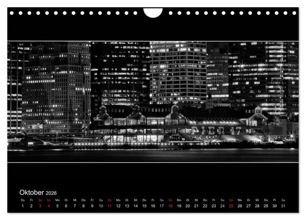 Produktbild: NEW YORK CITY H&ouml;hepunkte im Panoramaformat (Wandkalender 2026 DIN A4 quer), CALVENDO Monatskalender