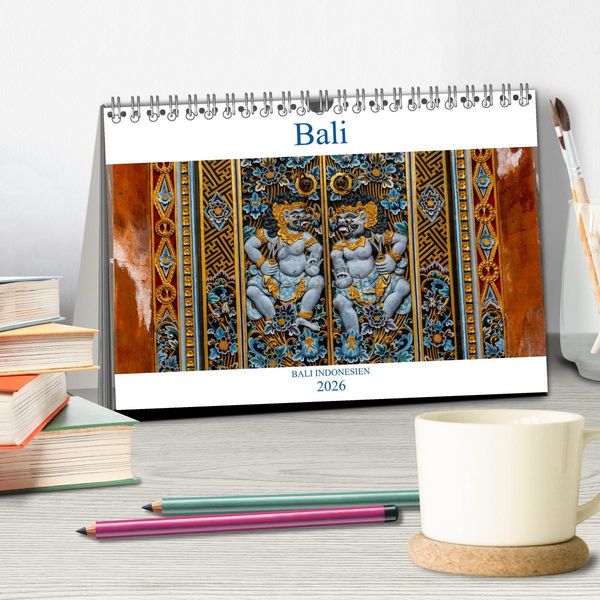 Produktbild: Bali Indonesien (Tischkalender 2026 DIN A5 quer), CALVENDO Monatskalender