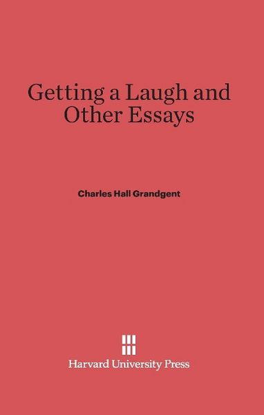 Produktbild: Getting a Laugh and Other Essays