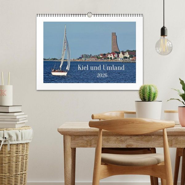 Produktbild: Kiel und Umland (Wandkalender 2026 DIN A3 quer), CALVENDO Monatskalender