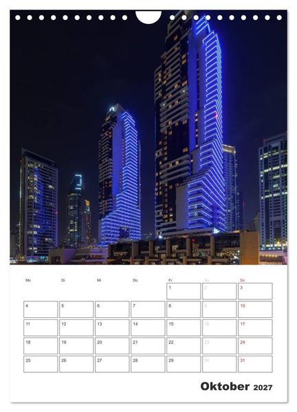 Produktbild: Vertical Dubai 2027 (Wandkalender 2027 DIN A4 hoch), CALVENDO Monatskalender
