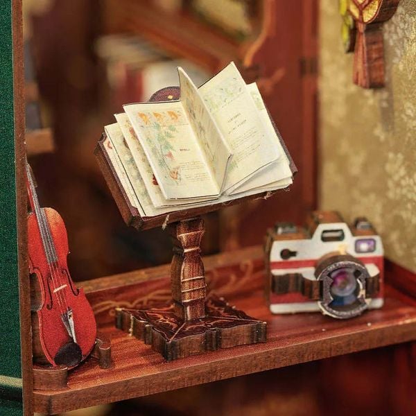 Produktbild: Book Nook DIY B&uuml;cherecke Owl Bookstore