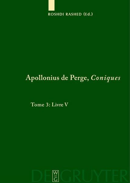 Produktbild: Livre V. Commentaire historique et math&eacute;matique, &eacute;dition et traduction du texte arabe