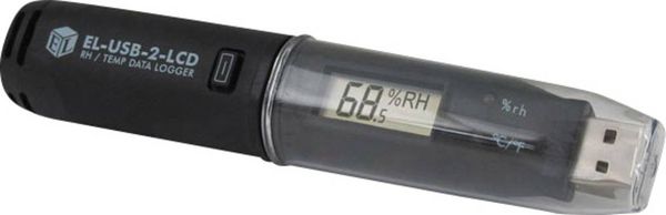 Lascar Electronics EL-USB-2-LCD EL-USB-2-LCD Multi-Datenlogger Messgröße Temperatur, Luftfeuchtigkeit -35 bis 80 °C 0 bis 100 % rF