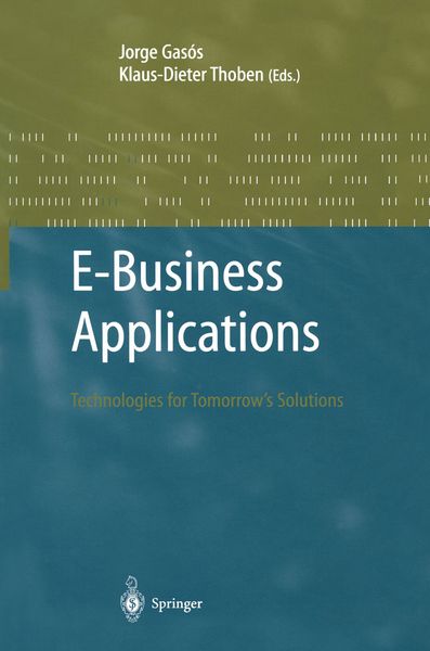 Produktbild: E-Business Applications