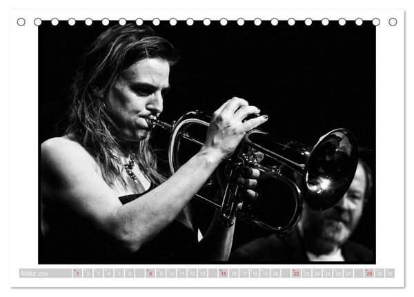 Produktbild: Jazz Ladies in der alten Schmiede (Tischkalender 2026 DIN A5 quer), CALVENDO Monatskalender
