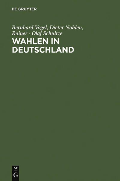 Produktbild: Wahlen in Deutschland