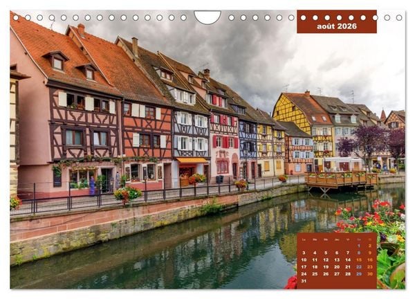 Produktbild: Colmar en Couleurs (Calendrier mural 2026 DIN A4 vertical), CALVENDO calendrier mensuel