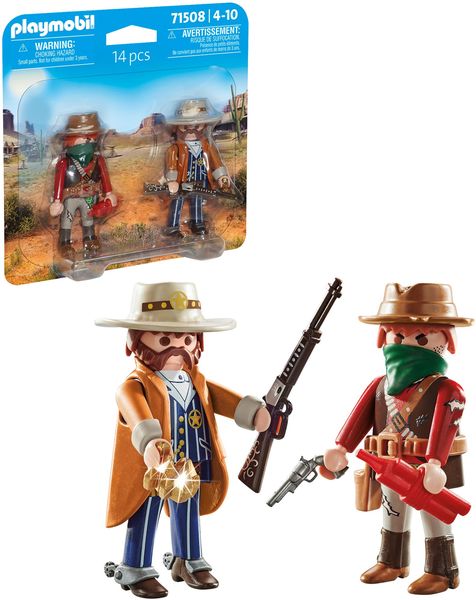 Produktbild: PLAYMOBIL 71508 DuoPack Bandit und Sheriff