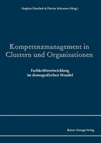 Produktbild: Kompetenzmanagement in Clustern und Organisationen