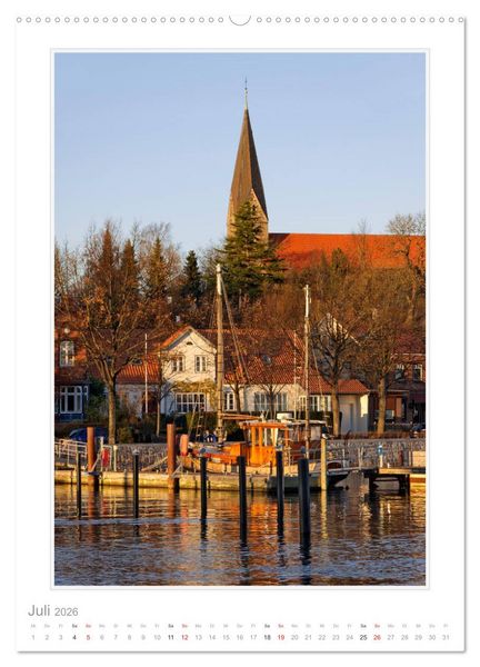 Produktbild: Eckernf&ouml;rde (hochwertiger Premium Wandkalender 2026 DIN A2 hoch), Kunstdruck in Hochglanz