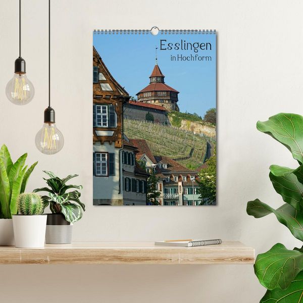 Produktbild: Esslingen in Hochform (Wandkalender 2026 DIN A3 hoch), CALVENDO Monatskalender