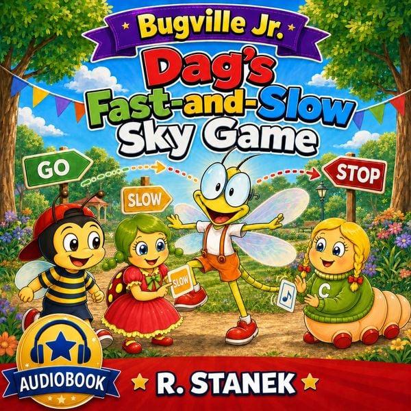 Dag's Fast-and-Slow Sky Game (A Bugville Jr. Story)