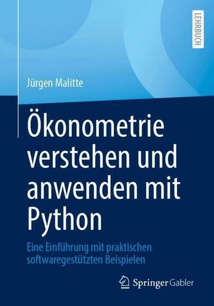 Produktbild: &Ouml;konometrie verstehen und anwenden mit Python