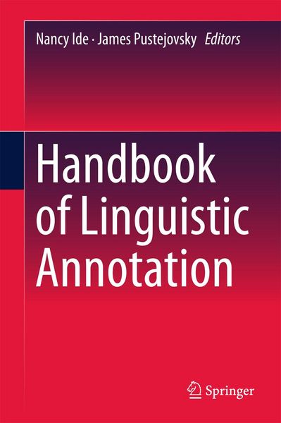 Produktbild: Handbook of Linguistic Annotation