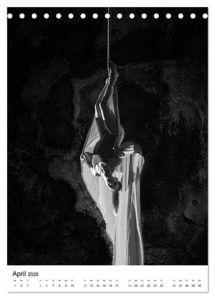Produktbild: VERTIKALTUCH Artistik (Tischkalender 2026 DIN A5 hoch), CALVENDO Monatskalender