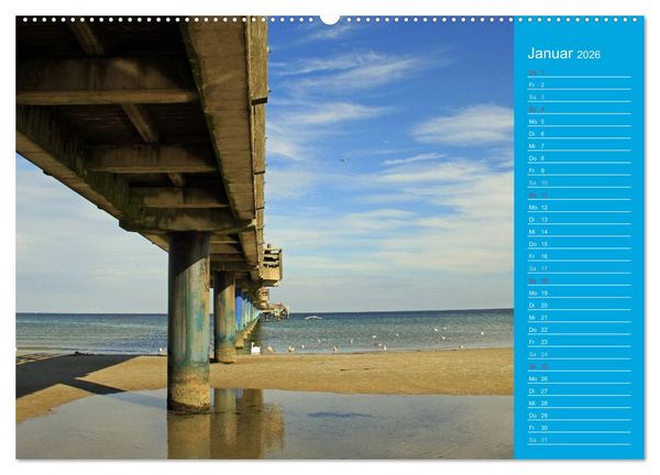 Produktbild: Boltenhagen 2026 (Wandkalender 2026 DIN A2 quer), CALVENDO Monatskalender