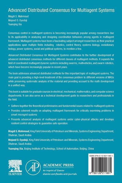 Produktbild: Advanced Distributed Consensus for Multiagent Systems