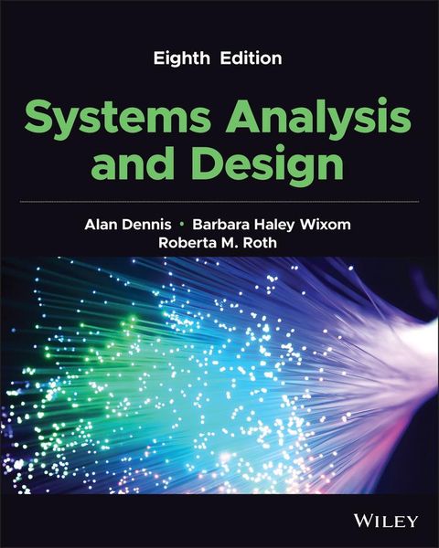 Produktbild: Systems Analysis and Design, 8th Edition