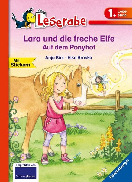Produktbild: Leserabe 1. Lesestufe - Lara und die freche Elfe. Auf dem Ponyhof